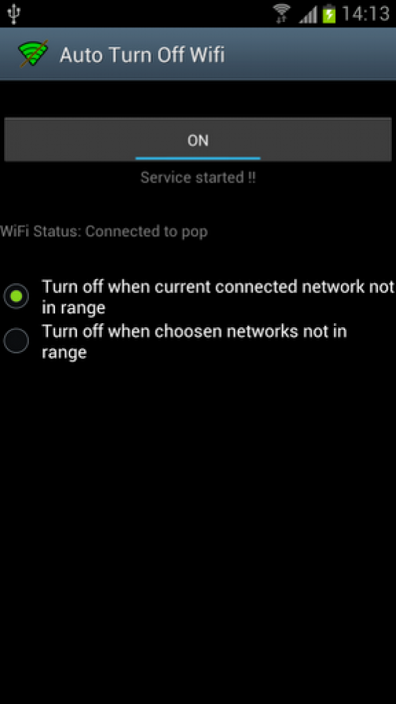 Android App ปิด Wifi อัตโนมัติ