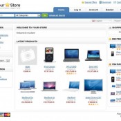 ตัวอย่างเว็บระบบร้านขายของแบบครบวงจร พร้อมระบบ admin (ส่วนหน้าร้าน)