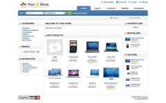 ตัวอย่างเว็บระบบร้านขายของแบบครบวงจร พร้อมระบบ admin (ส่วนหน้าร้าน)